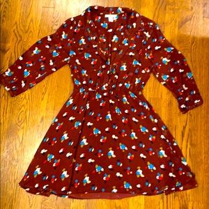 Vintage style a line dress